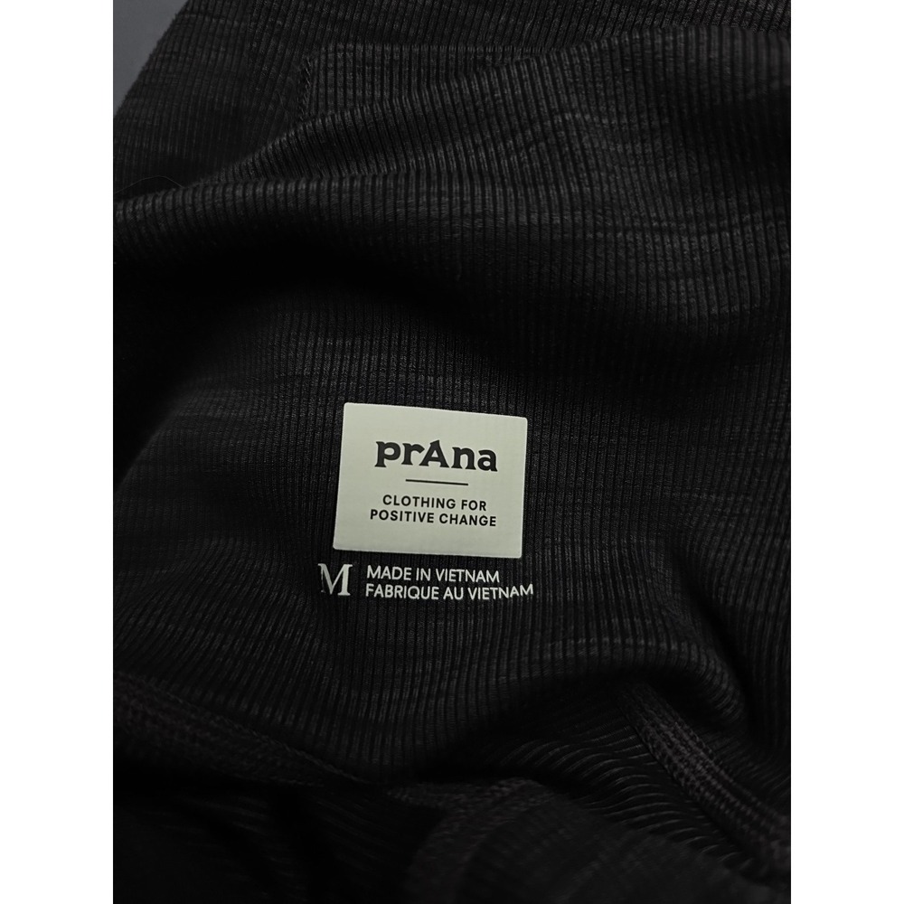 Prana Womens Size M Leggings Ankle Gray Athletic Gym VERY GOOD PRE-OWNED COND - Picture 7 of 8